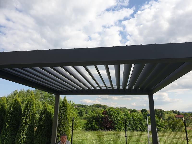 pergola lamelowa wolnostojąca selt 2