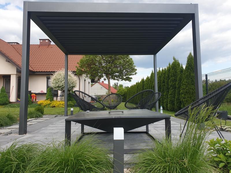 pergola lamelowa wolnostojąca selt 6